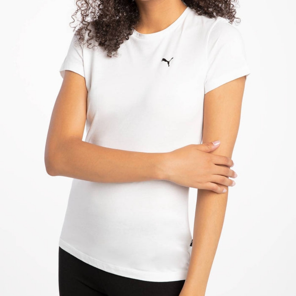 Puma Small Cat Logo Crew Neck Tee NEW- Sz. XS